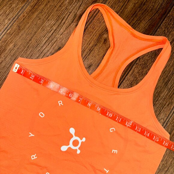 Lululemon Swiftly Tech Racerback Tank Top Orangetheory Fitness Women’s 8 Orange - Picture 3 of 9